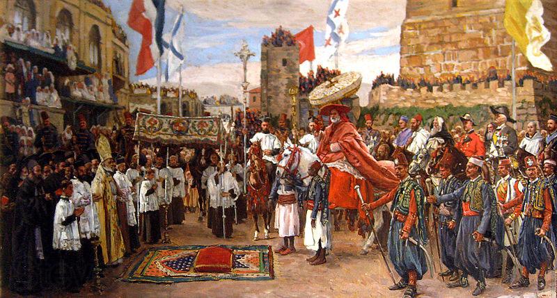 James Tissot Pape a Jerusalem Spain oil painting art